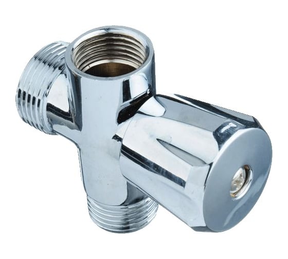 Изображение товара Вентильный кран Terma  3-проходной 1/2x3/4x1/2 н/н/в 25601