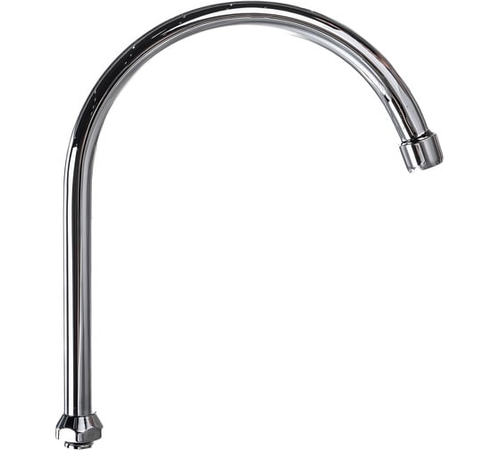 Изображение товара Излив для кухонного смесителя Melodia della vita R-образный с аэратором 25 см 33974