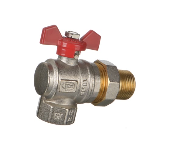 Изображение товара Шаровой кран Terma RED 3/4 угловой с американка 26154