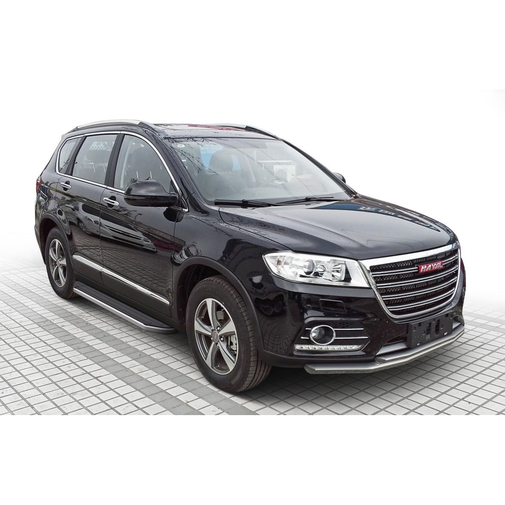 фото Алюминиевые пороги для haval h6 2014-н.в., 173 см rival