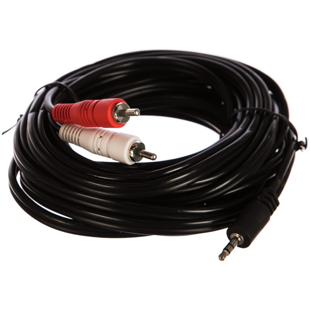 Кабель Perfeo кабель jack 3 5 mm 2xrca вилка вилка 5 0 м стерео belsis bw2015