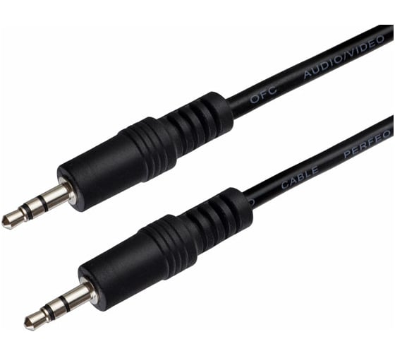 Изображение товара Кабель PERFEO Jack 3.5 мм вилка - Jack 3.5 мм вилка длина 1 м. J2101 30 003 888