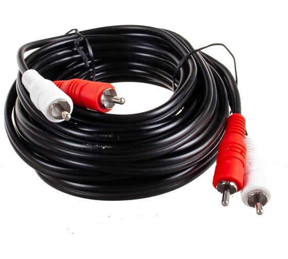 Изображение товара Кабель PERFEO 2xRCA вилка - 2xRCA вилка, длина 5 м. R3005 30 003 902