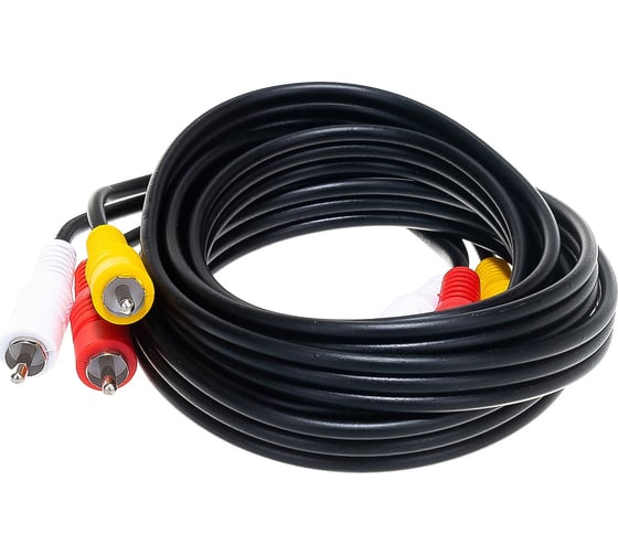 Изображение товара Кабель PERFEO 3xRCA вилка - 3xRCA вилка, длина 2 м. R3101 30 003 903
