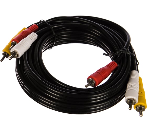 Изображение товара Кабель PERFEO 3xRCA вилка - 3xRCA вилка, длина 3 м. R3104 30 010 731