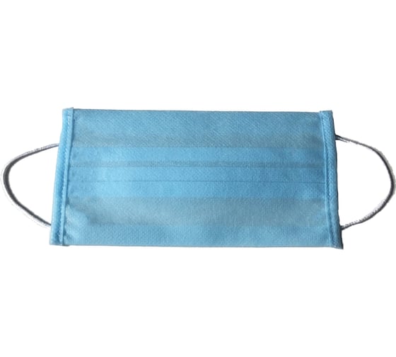 Изображение товара Защитная маска Атмосфера МЗ01, 10 штук, на резинке, из нетканого материала