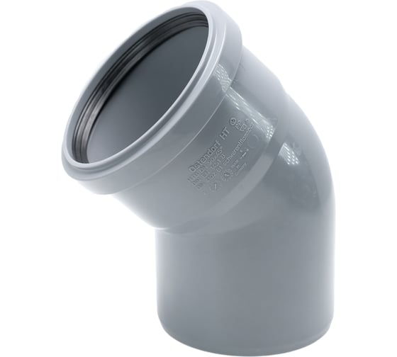 Изображение товара Канализационный отвод Ostendorf 90 мм, 45 градусов 114120