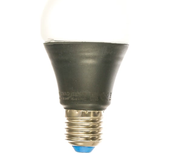 Изображение товара Светодиодная ультрафиолетовая лампа Uniel LED-A60-9W/UVAD/E27/FR PLZ07BK для дискотек UL-00005855