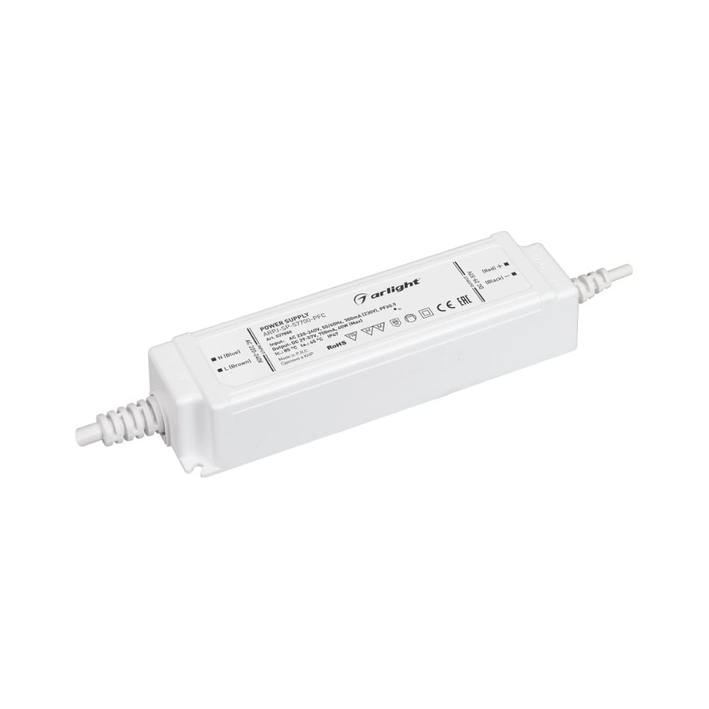 Изображение товара Блок питания Arlight ARPJ-SP-57700-PFC 40 Вт для светодиодов IP 67