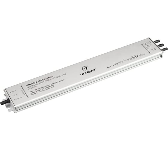 Изображение товара Блок питания Arlight ARPV-LG24400-LINEAR-PFC-DALI2-PD 1шт 037775