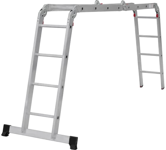 Изображение товара Лестница-трансформер Новая Высота алюминиевая с одной траверсой 1329404