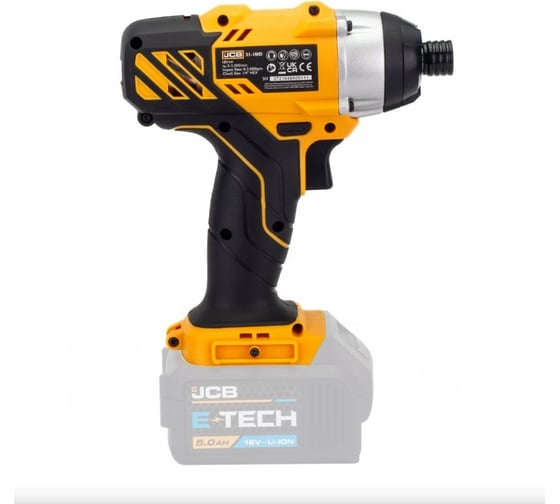 Изображение товара Аккумуляторный шуруповерт JCB 18V, макс 150 Нм, без аккумулятора JCB-18ID-B-E(57256)