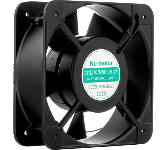 Изображение товара Вентилятор ПТК 150x51мм, 220в 00000028544