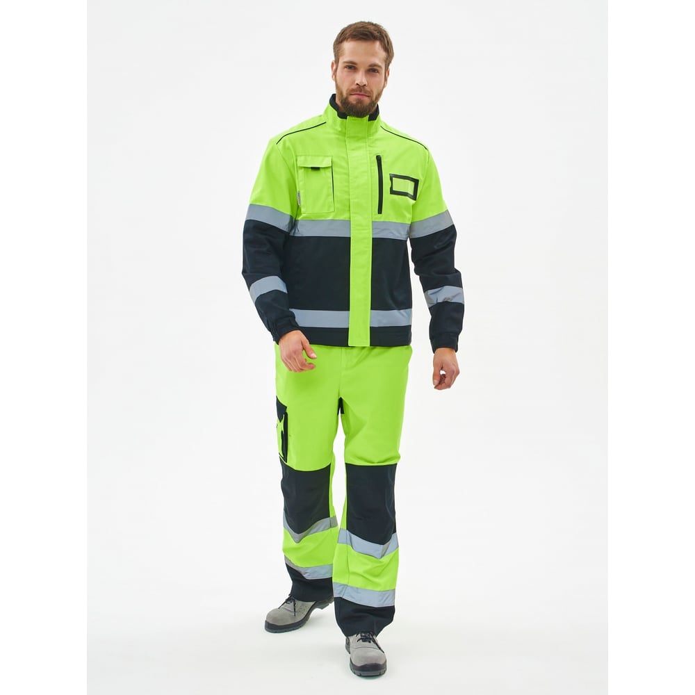 Изображение товара Сигнальный брючный костюм Факел ProfLine Specialist-1 желтый/черный 44-46