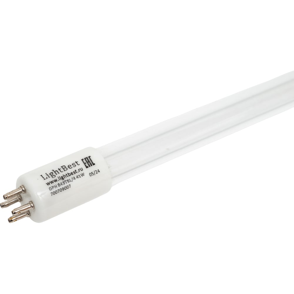 Ультрафиолетовые лампы  Все инструменты Бактерицидная лампа LightBest 843T5L/4P 700709007