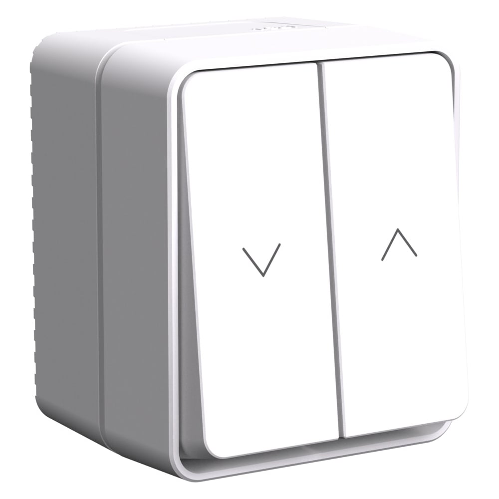 Изображение товара 2-клавишный выключатель для жалюзи Systeme Electric Atlasdesign Profi IP54 ATN540119