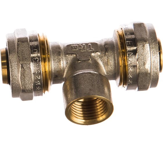 Изображение товара Тройник Terma 26x1/2x26 ц/г/ц 35765