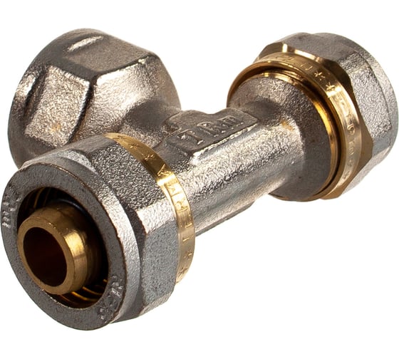 Изображение товара Тройник Terma 16x1/2x16 ц/г/ц 35603