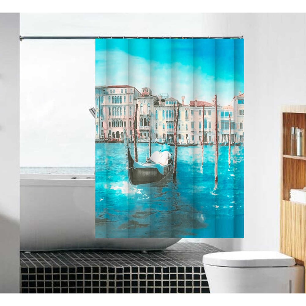 фото Тканевая шторка для ванной комнаты terma венеция mz-106 180x180 20991