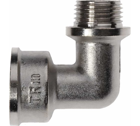 Изображение товара Уголок переходник с ограничителем Terma 1/2-3/4 н/в 40834