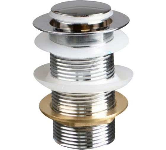 Изображение товара Донный клапан Terma CLICK-CLACK c маленькой кнопкой, chrome 32365