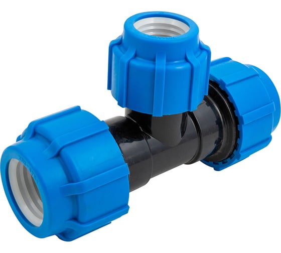 Изображение товара Переходной тройник Политэк тпк-аква 63x40x63/90 51634063