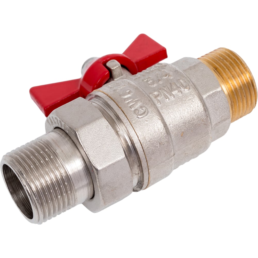 Изображение товара Шаровой кран VALTEC BASE с полусгоном 3/4 наружная-наружная