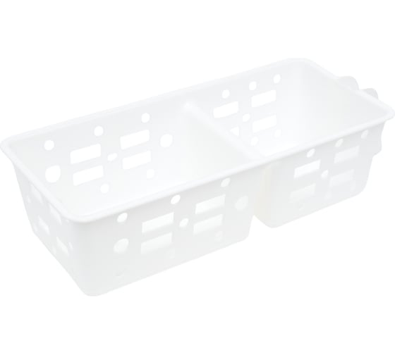 Изображение товара Органайзер Полимербыт универсальный М, белый 438480100