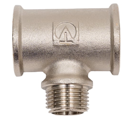 Изображение товара Тройник VALTEC с переходом на наружную резьбу 3/4х1/2х3/4 вн.-нар.-вн. VTr.132.RN.050405