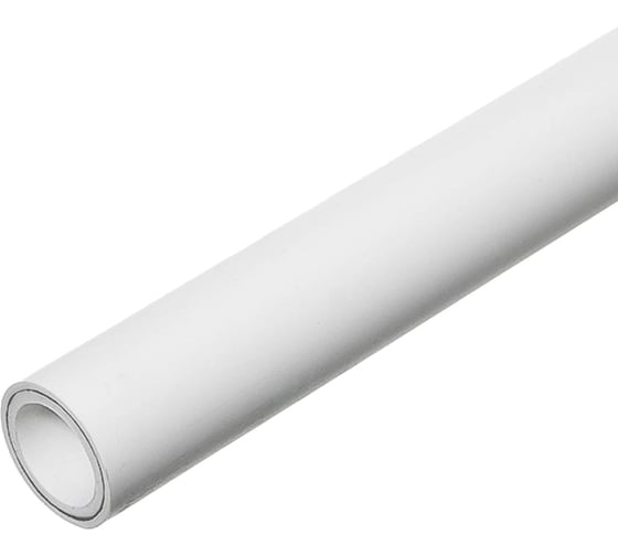 Изображение товара Труба армированная стекловолокном VALTEC PP-FIBER PN 20, 110 мм, белый VTp.700.FB20.110