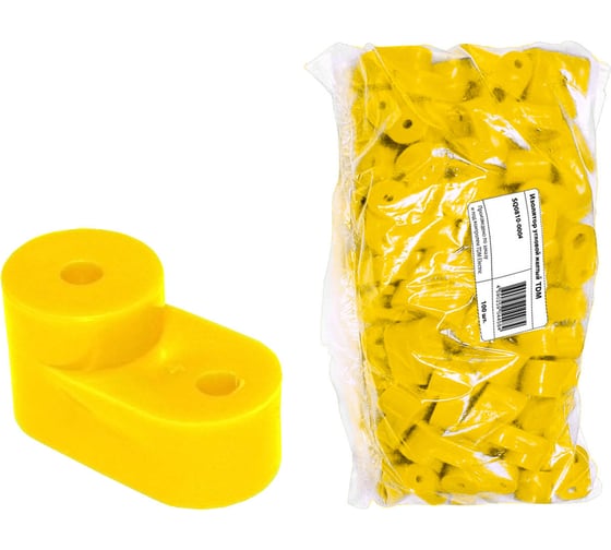 Изображение товара Угловой желтый изолятор TDM SQ0810-0004