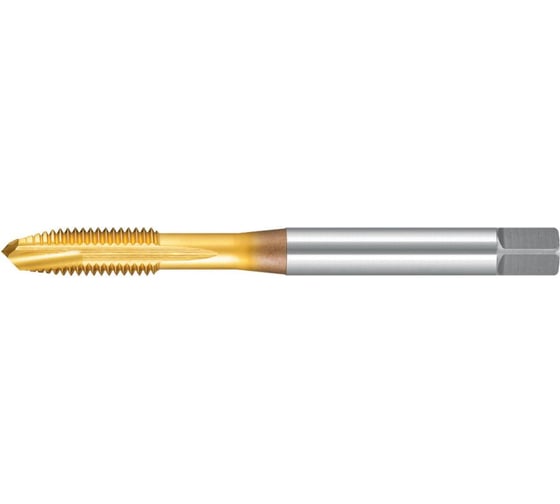 Изображение товара Машинный метчик NORGAU М10 DIN371 6H TiN HSS-E тип N 013066010
