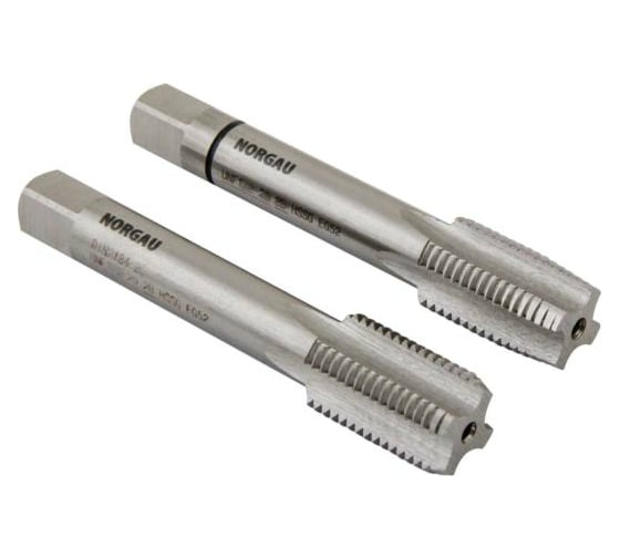 Изображение товара Комплект ручных дюймовых метчиков NORGAU UNF 1х12 013017340