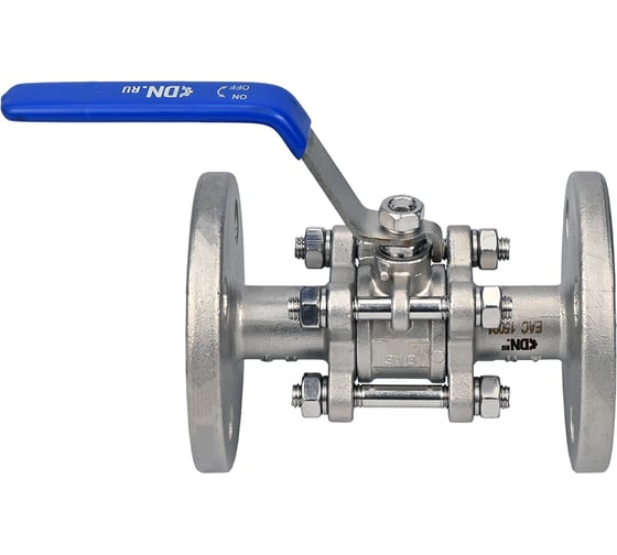 Изображение товара Шаровой кран DN.ru КШФПТ.316.180 Ду25 Ру40 полнопроходной, с рукояткой D160-13280