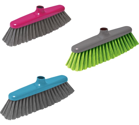 Изображение товара Пластиковая щетка для уборки YORK Elizabeth ширина 29 см, щетина 7 см, крепление еврорезьба 604578 050110