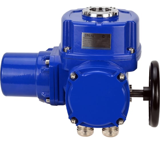 Изображение товара Электропривод DN.ru четвертьоборотный QT-W (M)-010 с моментной муфтой и штурвалом, 380В D300-00722