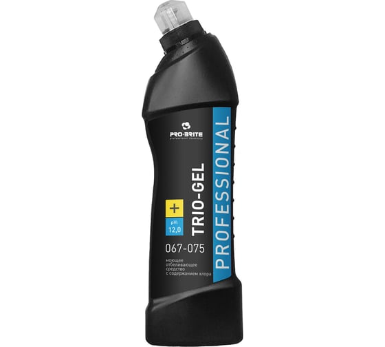 Изображение товара Моющее средство с отбеливающим эффектом PRO-BRITE TRIO-GEL 750 мл, концентрат 067-075 605248