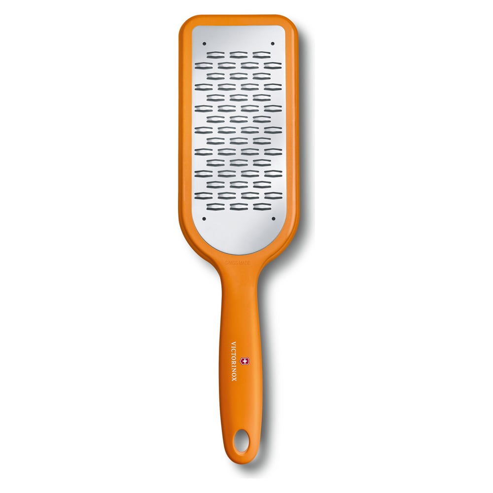 Изображение товара Тёрка Victorinox 26 см оранжевая для овощей и сыра, прочная и лёгкая