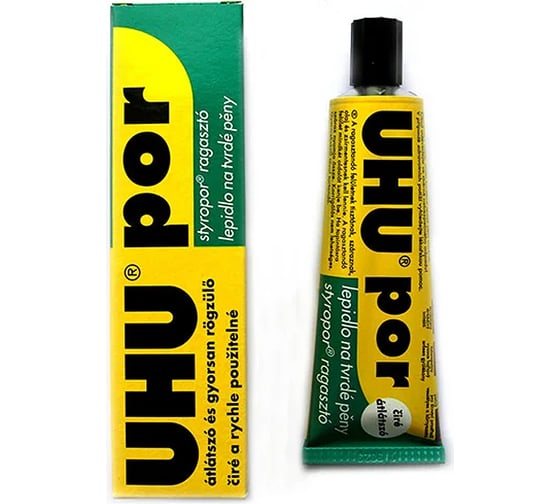 Изображение товара Клей для пористых пластиков UHU POR 50 г 41341