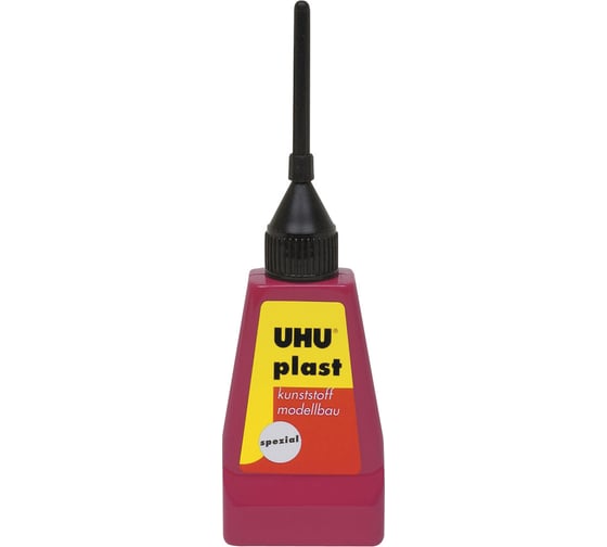Изображение товара Клей в бутылочке с наконечником-иглой UHU PLAST SPEZIAL 30г 45880/B