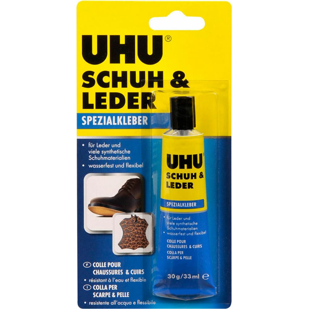 Клей для кожи и обуви UHU клей для резины и ремонта бескамерных шин img