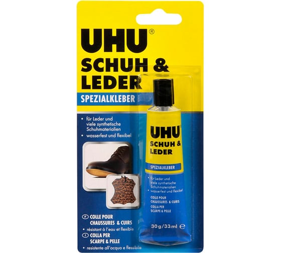 Изображение товара Клей для кожи и обуви UHU SCHUH & LEDER 30г 46680
