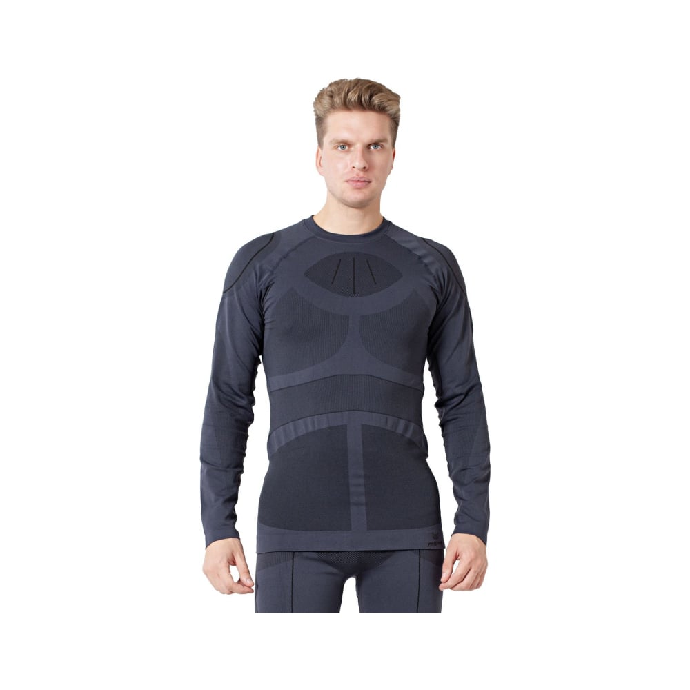 Изображение товара Мужское термобелье-фуфайка White Owl PAT-148-T, размер L/XL, серый с черным W112764