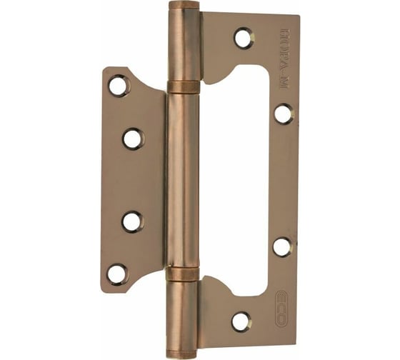 Изображение товара Петля НОРА-М накл. ун. 800-5" FHP-ЕСО AC мед.покр. без колп. 125х75х2,5 15855