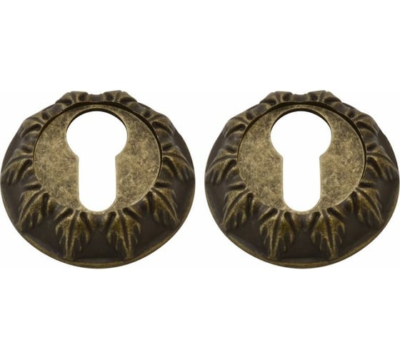 Изображение товара Накладка под ключ НОРА-М НК Грасиоза застар. бронза 8735