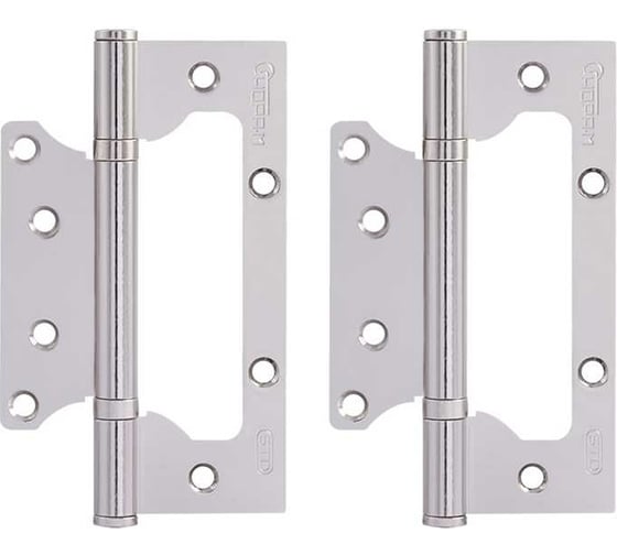 Изображение товара Петля НОРА-М накл. ун. 800-5" FHP-ЕСО СP хром.покр. без колп. 125х75х2,5 15851