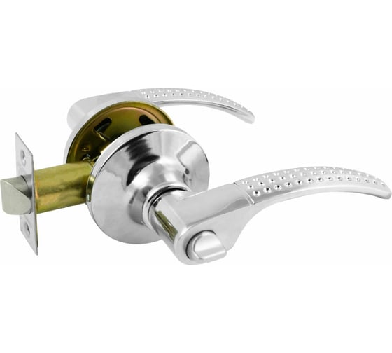 Изображение товара Межкомнатная защелка НОРА-М ЕСО хром ТТ15-03-Э фикс. 16759