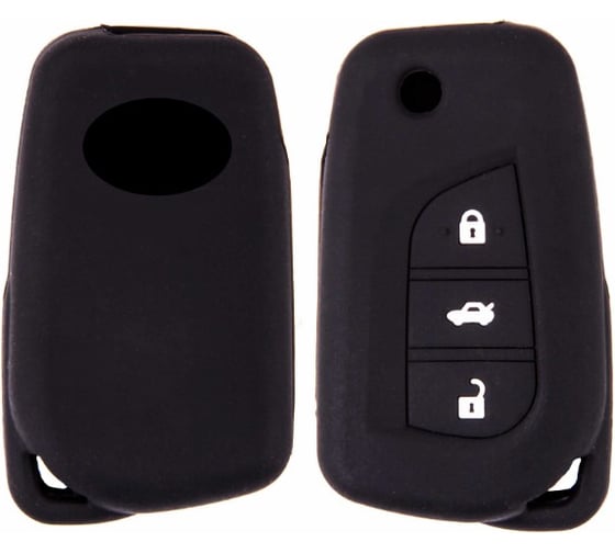 Изображение товара Чехол на автомобильный ключ SKYWAY TOYOTA NEW COROLLA силиконовый S05701057