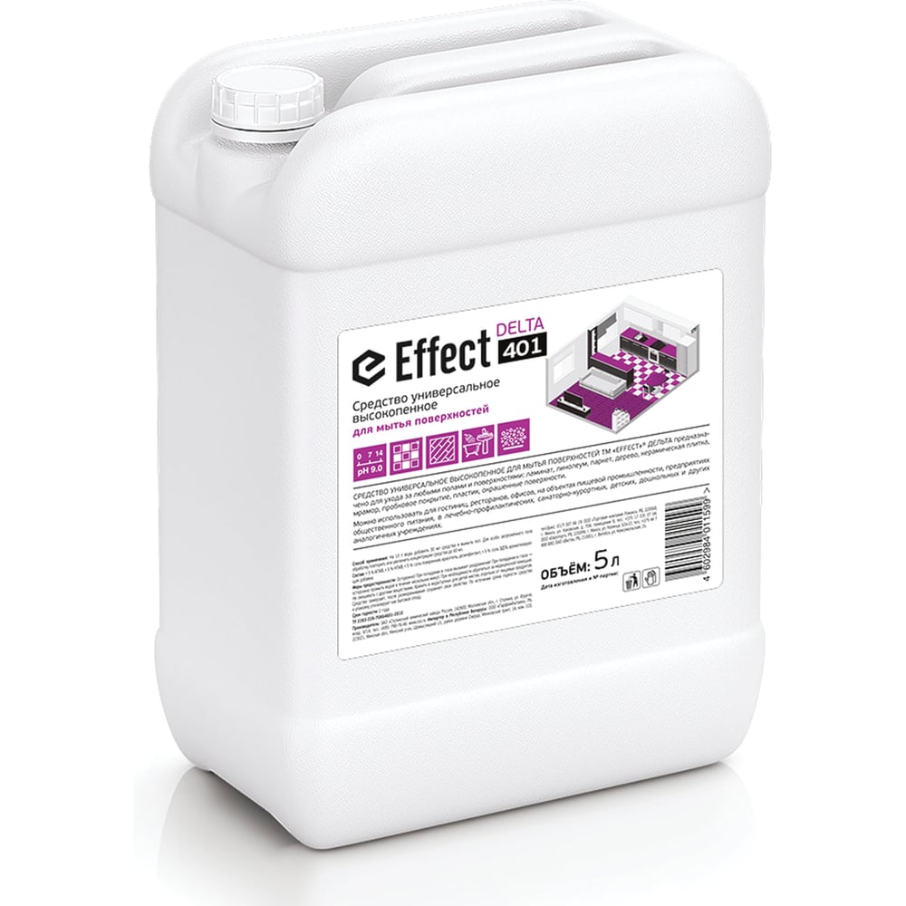 Изображение товара EFFECT Delta 401 чистящее средство кислотное 5 л универсальное