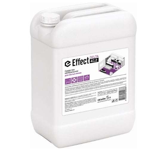 Изображение товара Чистящее, нейтральное, универсальное средство для мытья поверхностей EFFECT Delta 5 кг 412 10729